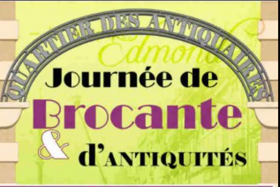 La brocante quartier des antiquaires